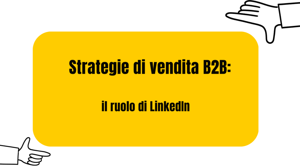 strategie di vendita b2b