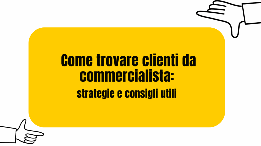 come trovare clienti da commercialista
