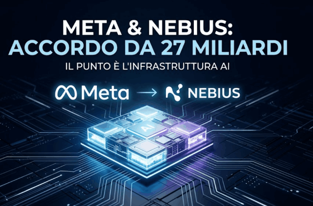 meta e nebius novità impattanti con AI