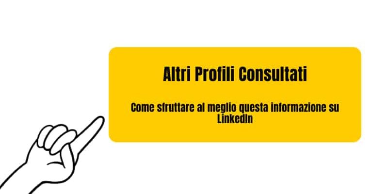 altri profili consultati linkedin