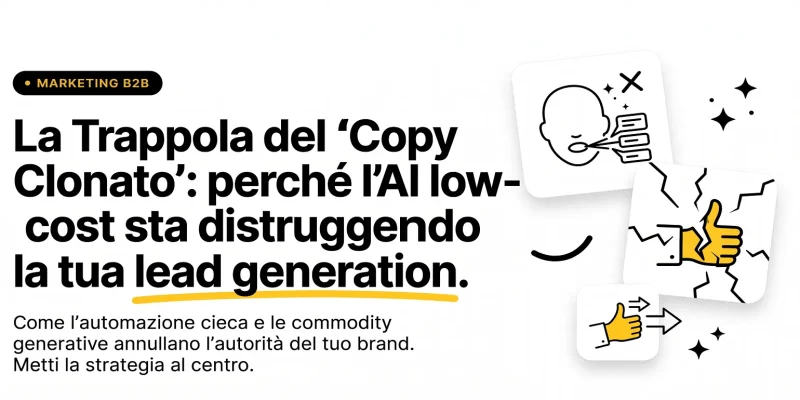 copy clonato danneggia il b2b