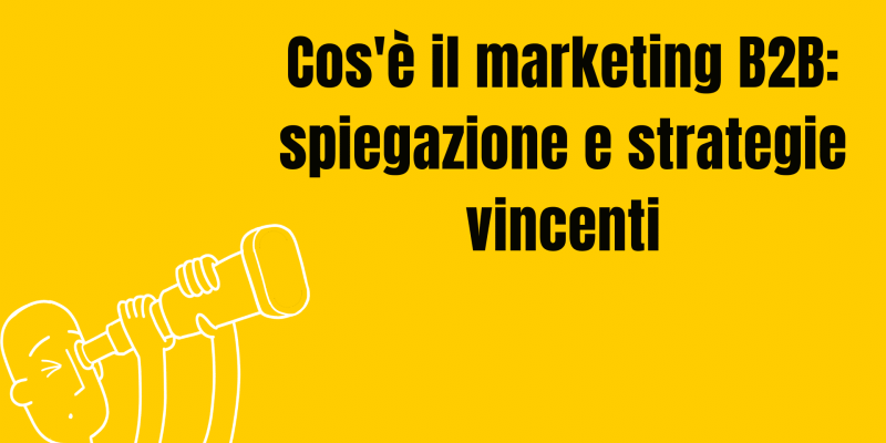 Che cos'è marketing B2B