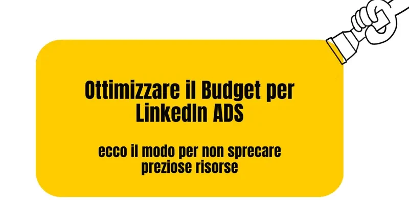 ottimizzare budget linkedin ads